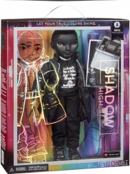 Păpușa Shadow High Rexx McQueen cu laptop și telefon