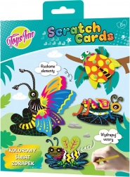 Set de zgâriere – imagini cu insecte pentru copii