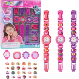 Set creativ DIY pentru confecționarea ceasurilor și brățărilor