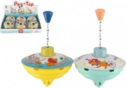 Titirez rotativ cu diametrul de 12 cm - versiune metalică în 2 culori