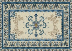 Puzzle Vis de faianță pe covor 1000 de piese