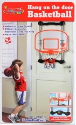 Coș de baschet pentru ușă cu contor și sunete