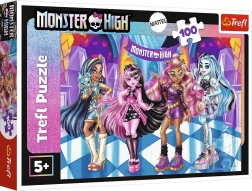 Puzzle cu 100 de piese Monster High – prietenii înfricoșători