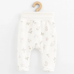 Pantaloni tip semioverall din bumbac pentru bebeluși NEW BABY Zoe