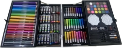 Servietă de pictor din aluminiu – set artistic cu 145 de piese