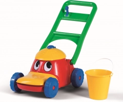 Tăietor de iarbă de plastic vesel pentru copii