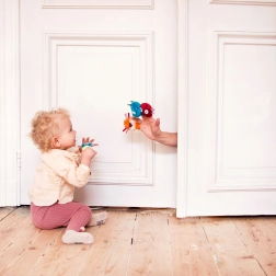 Păpuși degetare cu animale din junglă, set 4 bucăți LILLIPUTIENS