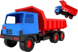 Camion din plastic cu benă rabatabilă 75 cm – Roșu