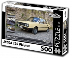 Puzzle Retro-mașini Škoda 120 GLS 500 piese