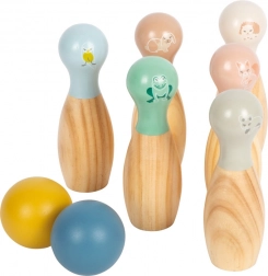 Garden Buddies joc de bowling din lemn Small Foot