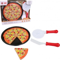 Pizza cu accesorii 17 cm