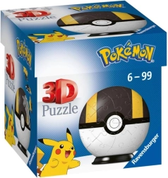 Ravensburger puzzle 3D POKÉMON Ultra Ball – 54 piese