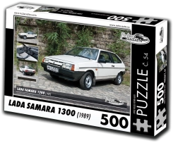 retro-auta puzzle lada samara 1300 (1989) 500 piese