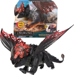Figurină dragon Titan Red Death 58,5 cm – HOW TO TRAIN YOUR DRAGON de la Spin Master