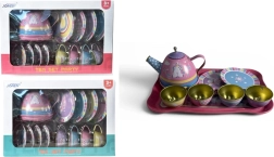 Set de ceai colorat pentru copii cu motiv de unicorn