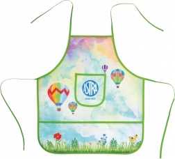 Șorț pentru copii pentru educație artistică și gătit cu motiv baloane ASTRA