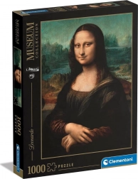 Puzzle 1000 piese CLEMENTONI Leonardo – Mona Lisa (Museum Collection)