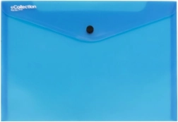 Mapă cu capsă A4 eCollection, albastră, 5 buc