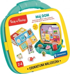 Servietă educativă Casa mea CLEMENTONI