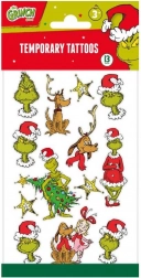 Tatuaje temporare Grinch – set de modele