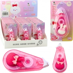 Corector pe bandă roz cu ornament