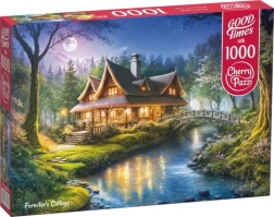 Puzzle CHERRY PAZZI Cabana Pădurarului – 1000 piese