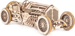Ugears puzzle mecanic din lemn 3D U9 mașină de curse Grand Prix