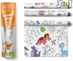 Fețe de masă de colorat Pexi - Dinozauri fericiți