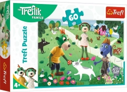 Puzzle Familia Treflík – Zi veselă 60 piese