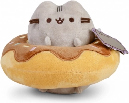 Jucărie de pluș Pusheen în gogoșă de ciocolată