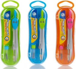 Compas ASTRA cu mine de rezervă (mix de culori)