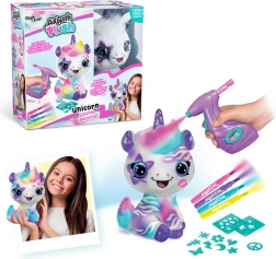 Airbrush studio – unicorn pluș creativ de colorat