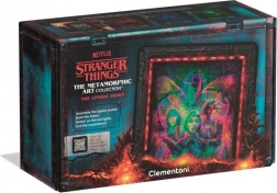Stranger Things The Upside Down puzzle 520 piese cu iluminare LED Clementoni
