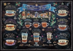 ART PUZZLE Puzzle Timp pentru cafea 1000 piese