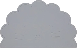 Tapiță antiderapantă din silicon Leu, gri