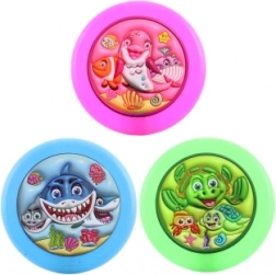 Disc zburător cu motiv de animale marine 23 cm