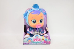 Cry Babies Fantasy păpușă interactivă Tina – triceratops albastru