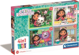 Puzzle 4în1 Căsuța magică a lui Gabi