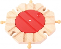 Turnantă cu 8 ieșiri Bigjigs Rail