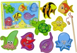 Set de lemn pentru pescuitul animalelor marine