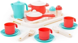 Set de ceai pentru trei cu tavă Nastenka