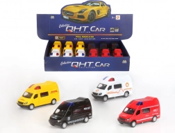 mașinuță cu mecanism pull-back 1:34