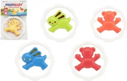 zornăitoare și gingivală pentru copii, inel – ursuleț sau iepuraș