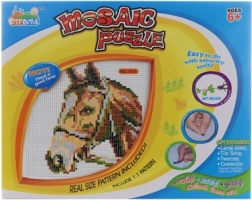 Mozaic cu motiv de cal
