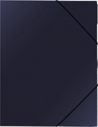 Dosar cu elastic A4 albastru