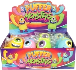 Monstruț gumos antistres de strâns, cu slime, 11 cm - 1 bucată