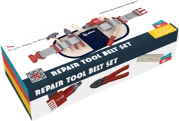 Set de unelte din lemn cu centură pentru copii de la 3 ani