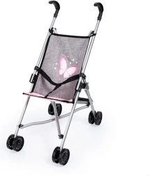 Cărucior pentru păpuși Bayer Buggy gri