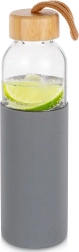 Sticlă de apă din sticlă cu husă din silicon Vilde 500 ml