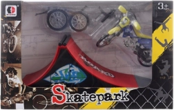 Rampă cu motocicletă pentru copii